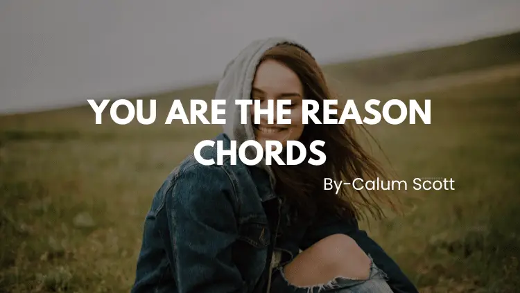 You Are The Reason Chords